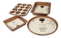 Comprar Set X 4 Combo Fuentes Hornear Antiadherente Jovifel