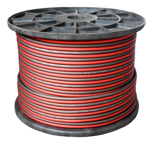 Rollo De Cable Para Bocinas 76.2m Bicolor Calibre 12 Electro