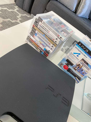Play Station 3 + Play Station Move + Envío Gratis +11 Juegos