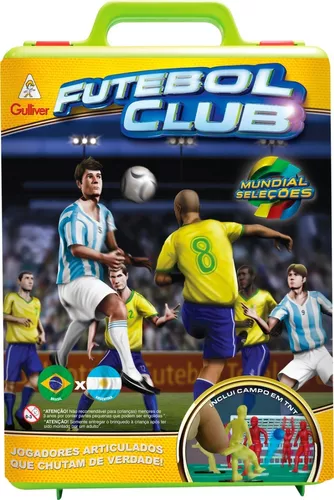 Jogo Futebol Club com 2 Seleções – Brasil X Argentina – Gulliver