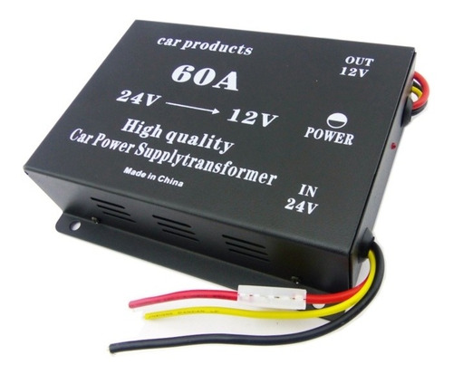 Inversor De Voltaje 24v-12v 60 Amp