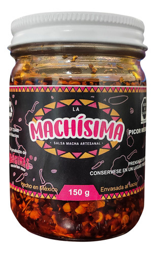 Salsa Macha Machísima 150 Gr