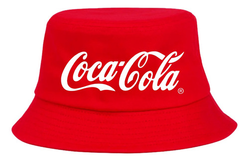 Gorro Pesquero Coca Cola Rojo Sombrero Bucket Hat