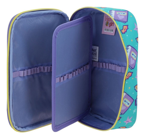 Lapicera Chenson Vania Bachur Josed Division Interna Niña Color Turquesa