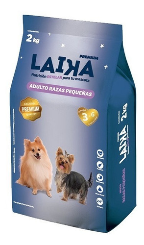 Laika Croquetas Para Perros Adultos De Razas Pequeñas (2 Kg)