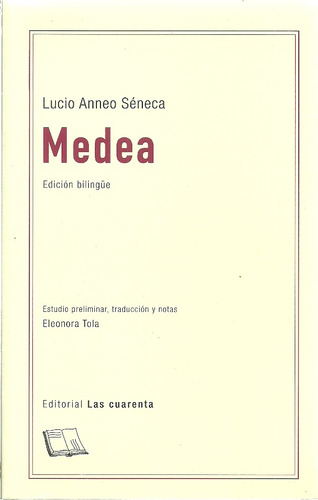 Medea (bilingüe) - Lucio Anneo Seneca