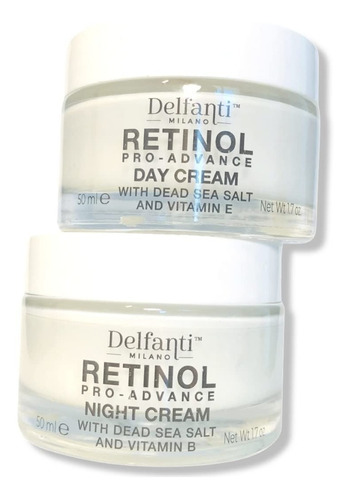 Delfanti-milano  Retinol Pro-advance  Paquete Duo Antienv