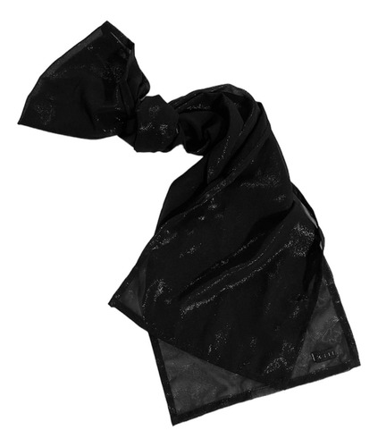 Pashmina Negra Metalizada Kill