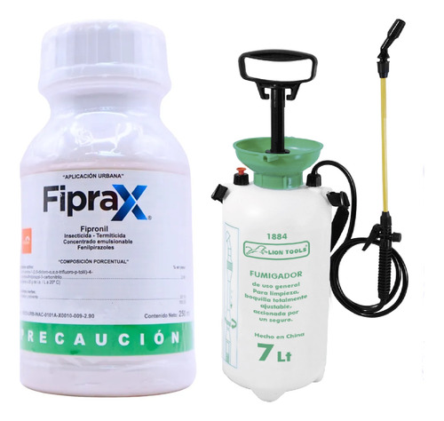 Control De Plagas Fiprax Fumigadora 7 Lt Chinches Cucarachas