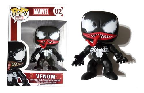 Muñeco Venom Símil Funko Pop! #82 Articulado 9 Cm