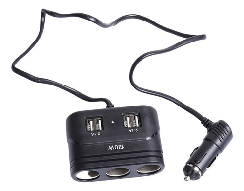 Splitter Multienchufe Con 3 Tomas De Corriente