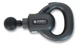 Power Fit Massage Gun Advanced - Pistola De Masaje Muscular Color Negro