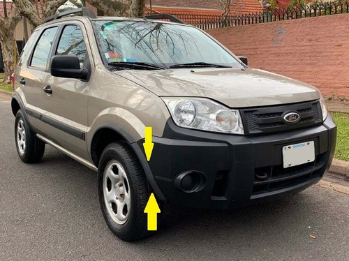 Moldura Pasarueda Ecosport 2003/2012 Parag Delantero Derecho