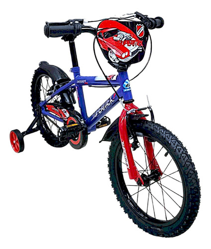 Bicicleta Supermex Storm 16 Para Hombre Con V-brakes Storm Azul 16 "