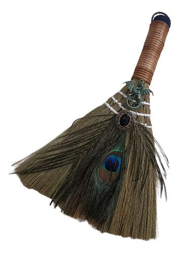 Colgante Altar Escoba Pluma Árbol Madera Para Pared Escobas