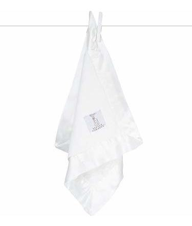 Pequeña Jirafa Luxe Blanky, Blanco