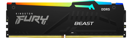 Kit Memoria Ram Kingston Fury Beast Rgb Ddr5 64gb 5200mt/s