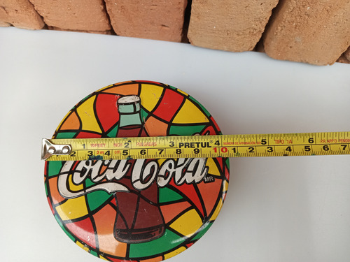Lata Vacía Coca Cola Troquelado De Uso Colección Vintage (Usado)