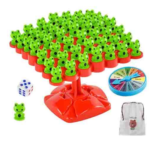 Juego De Juguete Educativo Frog Balance Tree Para Niños