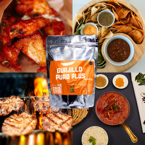 Sazonador En Polvo Guajillo Puro Plus 500 G. Pickin