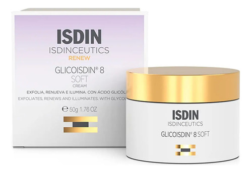 Glicoisdin Crema 8% 50ml Efecto Peeling Piel Normal Y Seca Tipo de piel Sensible