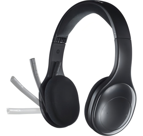 Microfone sem fio USB com faixa de cabeça Bluetooth Logitech H800