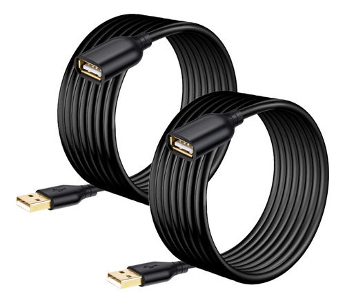 Costyle Cable De Extension Usb, Paquete De 2 Cables De Exten