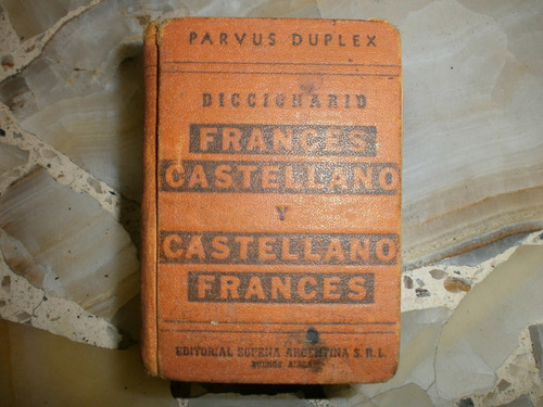 Diccionario Frances Castellano Parvus Duplez Editorial Sopen