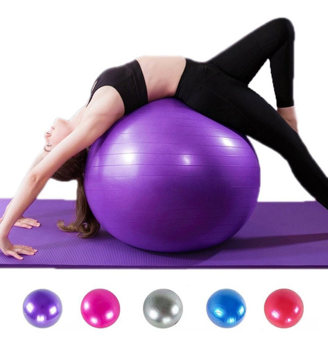 Fitball 65cm - Pelota Balón Pilates + Inflador