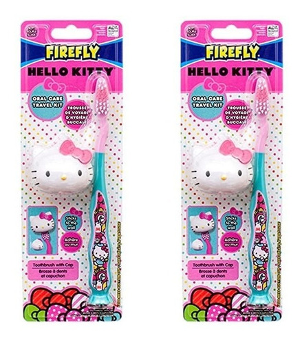 Hello Kitty - Cepillo De Dientes Para Niños Con Tapa De Vi.