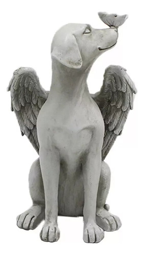 Estatua Conmemorativa, Adorno De Perro Ángel