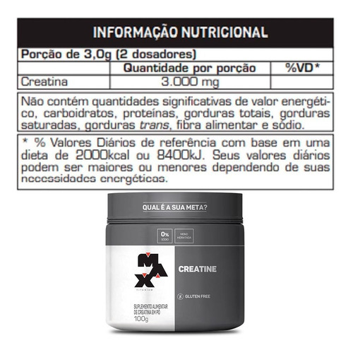 Combo 2x Whey Protein + 2x Bcaa + 2x Creatina - Max Titanium + 2x Shaker