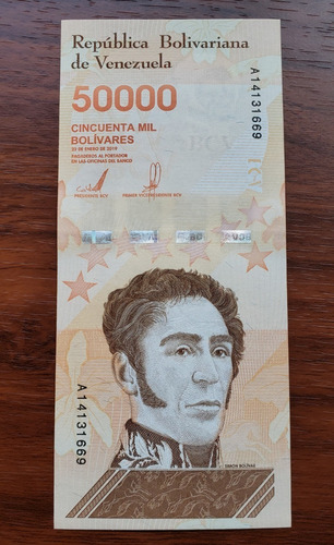 Venezuela - Billete 50000 Bolívares 2019 - Unc