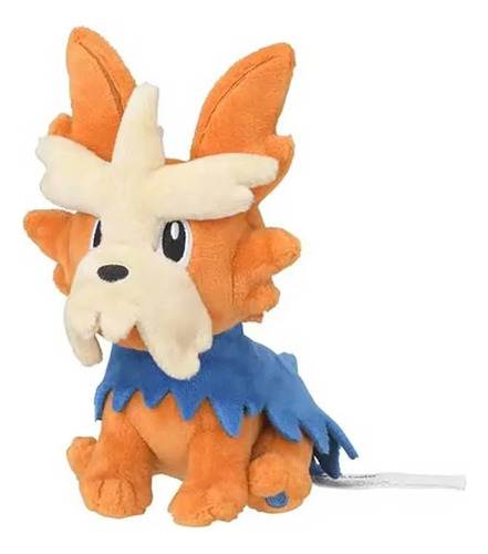 Pelucia Herdier Boneco Pokemon Center Cor Laranja