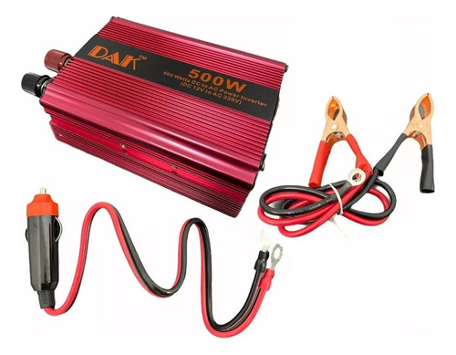 Inversor Conversor Auto Voltaje Universal 12volt 220 V 500w
