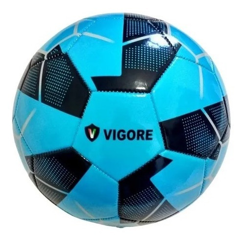 Imagen 6 de 8 de Pelota Futbol Simil Cuero Cocida Sintético Inflada