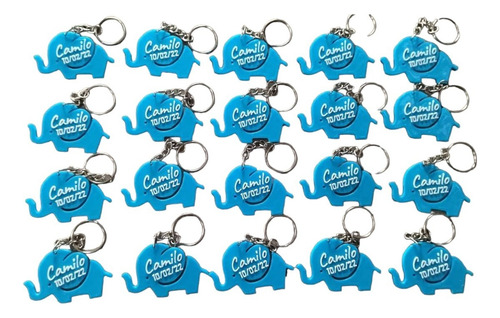 Souvenirs Elefante Bebé Personalizados Para Baby Shower X10
