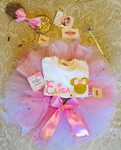 Tutus Personalizados Minnie Pink