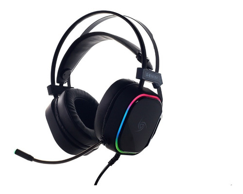 Auricular Headset Gamer Vsg Gemini Black 3.5mm Rgb Pc 