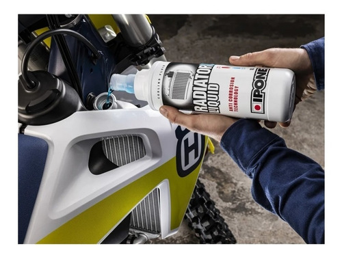 Imagen 3 de 6 de Liquido Radiador Refrigerante Moto Ipone Motoscba