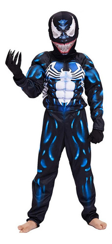 Mono Infantil Con El Personaje Del Superhéroe Venom De Black