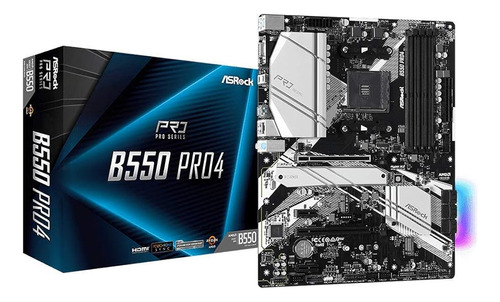 Asrock B550 Pro4 Es Compatible Con La Placa Base Amd Am4 Ryz