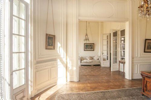 Imagen 3 de 24 de Piso Único De 10 Ambientes Estilo Francés En Plaza Libertad - Retiro