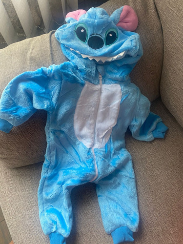 Pijama Enterito Kigurumi Stitch Bebé