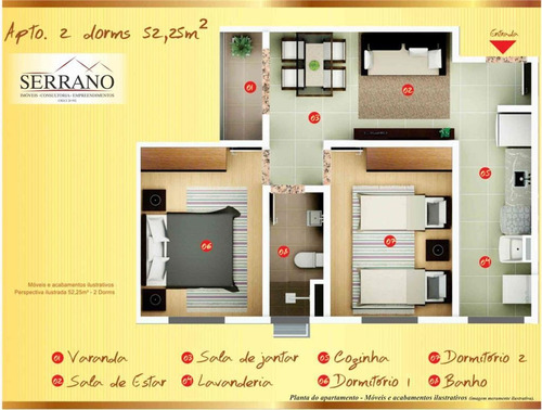 Imagem 27 de 28 de Apartamento À Venda Em Santa Claudina - Ap001884