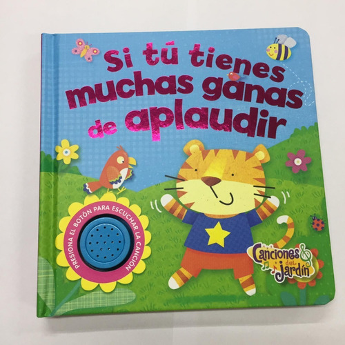 Libro De Cuento Musical Sonido Música Canciones Cuentos 