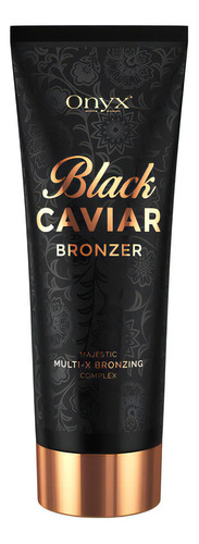 Onyx Locin Bronceadora Oscura De Caviar Negro, Bronceador Ne