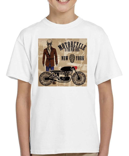 Remera De Niño Motorcycle Is The New Drug Nyc