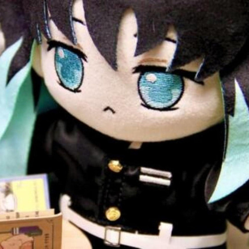 Tokitou Muichiro Peluche, Figura Anime Muñeco Peluche Color Color Azul