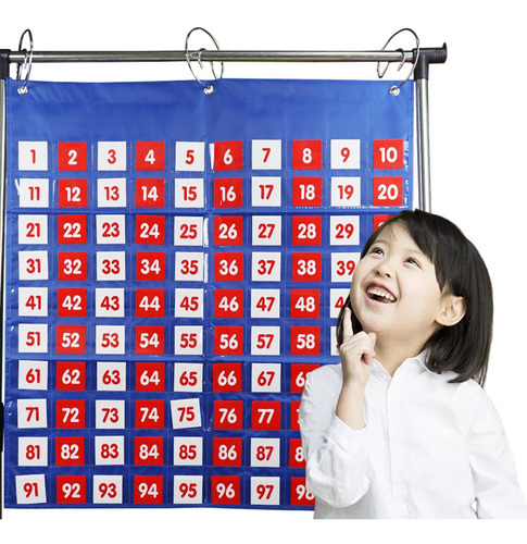 Números Educativos Tabla De Bolsillo Para Niños Para